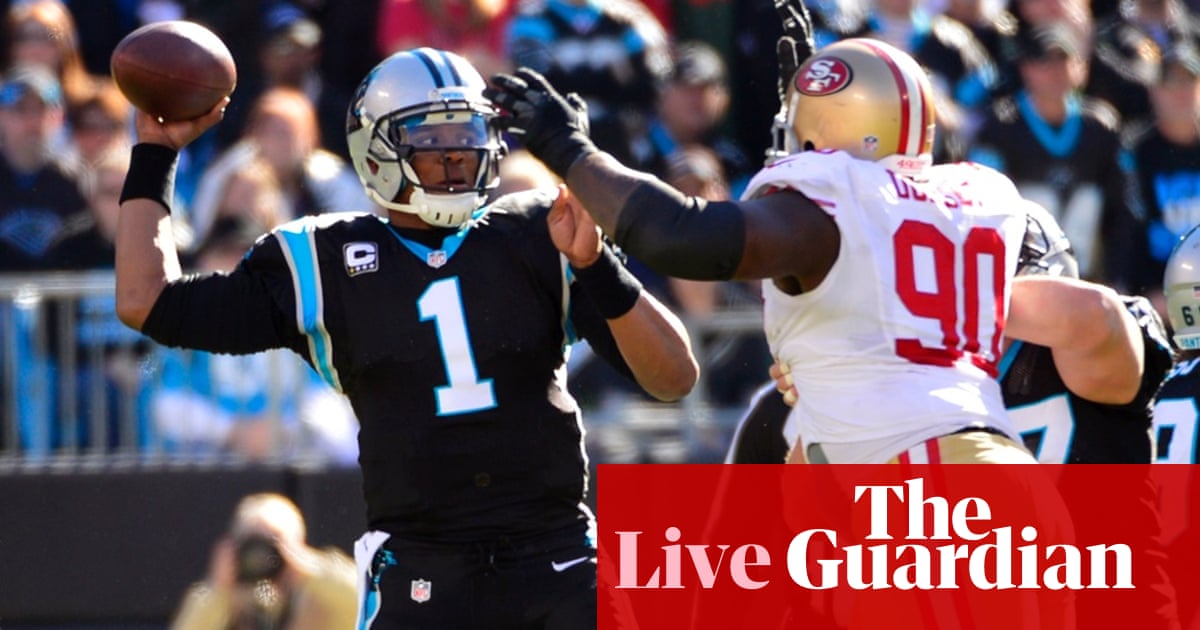 San Francisco 49ers 23 10 Carolina Panthers As It Happened Nfl The Guardian