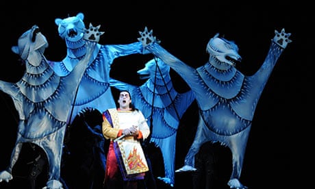 John Longmuir as Tamino in The Magic Flute, Opera Australia