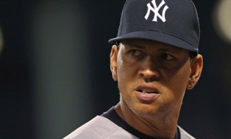 New York Yankees' Alex Rodriguez looks back against the Boston Red Sox