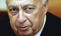 Ariel Sharon in December 2003