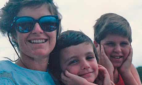Justin St Germain with his mother Deborah, and brother, Josh