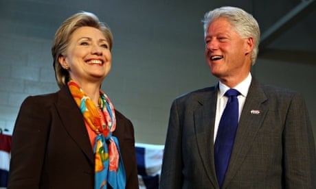 Hillary and Bill Clinton