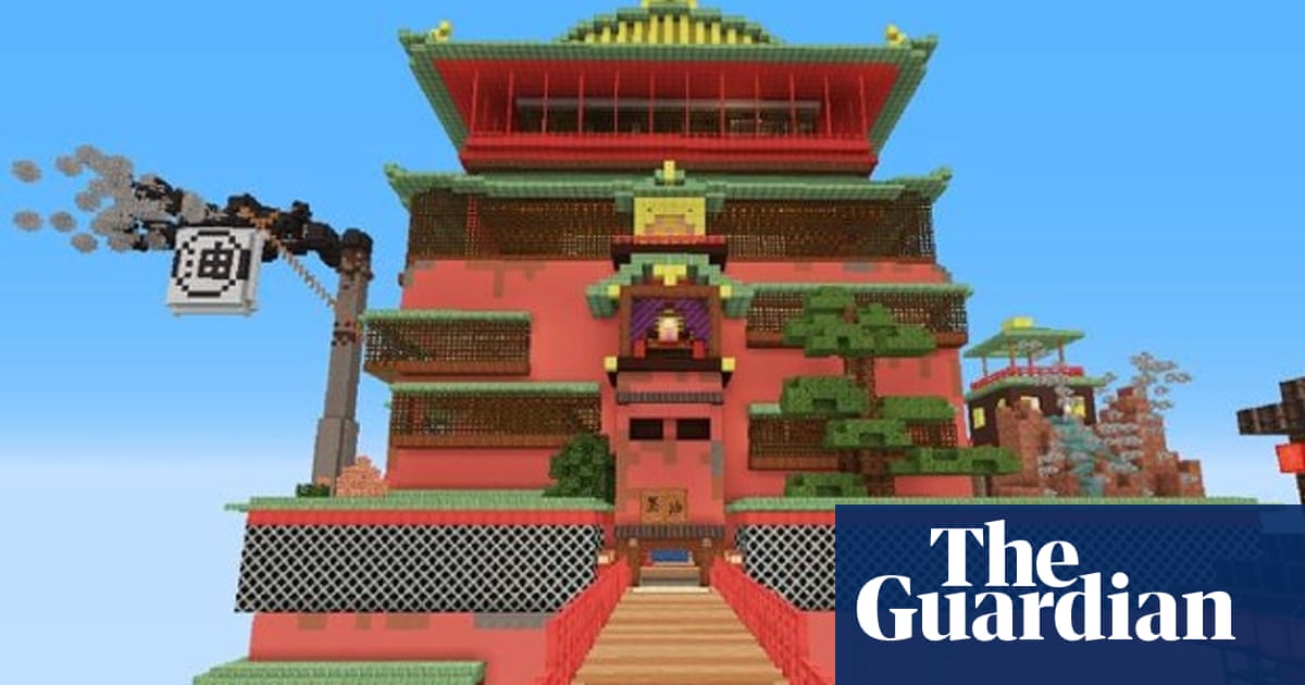 Minecraft Fan Spends Years Recreating Spirited Away Games The Guardian