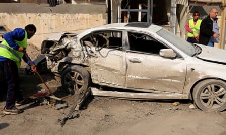Bomb attack in Baghdad, Iraq