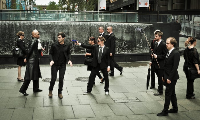 A Matrix remake in Sydney: sweaty period costumes and a cut-out pigeon | Sydney festival 2014 | The Guardian A Matrix remake in Sydney: sweaty period costumes and a cut-out pigeon | Sydney festival 2014 | The Guardian