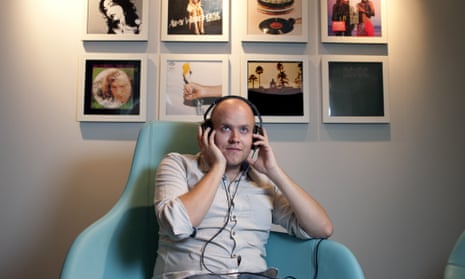 daniel ek spotify founder listening to music