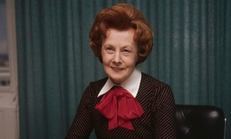 Barbara Castle in 1974 as social security secretaryover