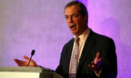 Ukip leader Nigel Farage said he believed there was no discrimination against women in the City
