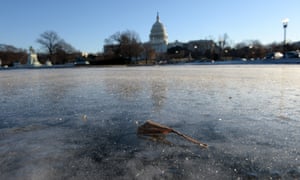 A severe snow storm is forecast to add to already freezing weather in Washington DC, home to the IMF.