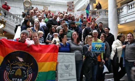 Utah gay marriage rally
