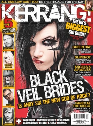 Image result for kerrang magazine