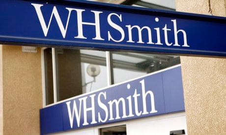 WH Smith sales figures down