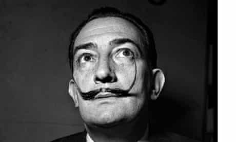 Salvador Dali in Paris in 1953