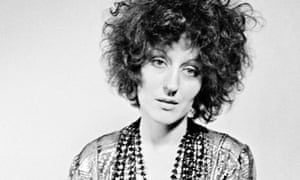 Germaine Greer in a photoshoot for the satirical underground magazine Oz, in 1969.