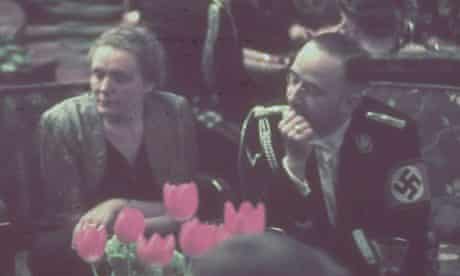 Heinrich Himmler and his wife Margarete at a Nazi party reception