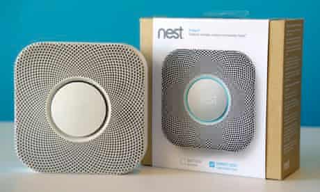 google nest labs smoke detector