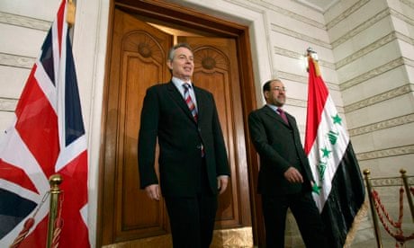 Tony Blair and Nouri al-Maliki