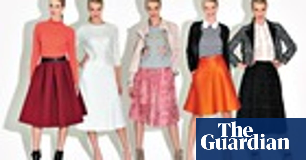 Full skirts: seven different looks – in pictures