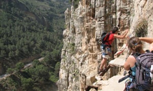 Caminito Del Rey Spain One Of The World S Scariest Hikes To Reopen Travel The Guardian