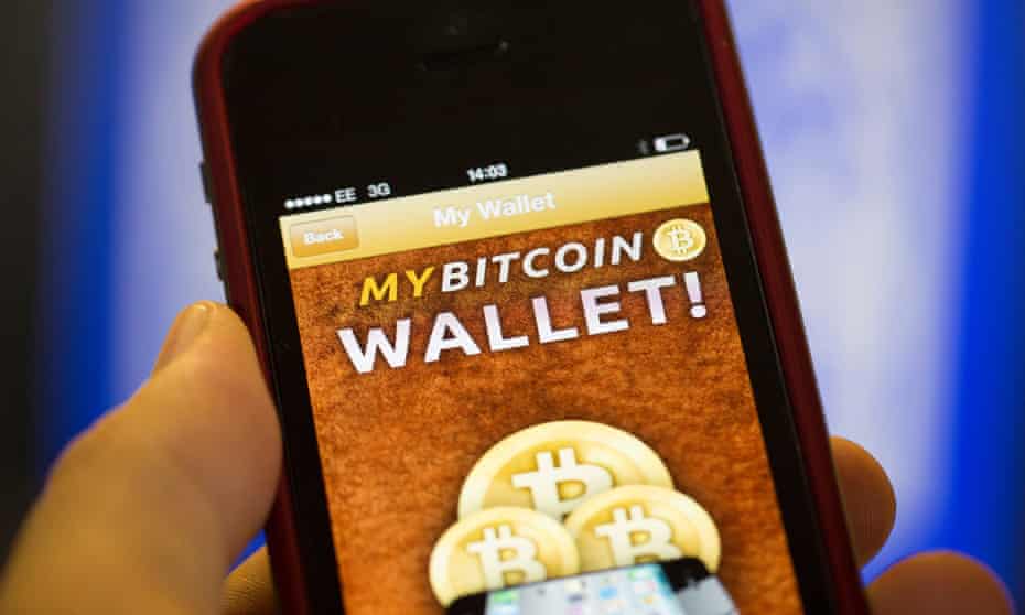 An iPhone5 displays the Bitcoin Wallet smartphone app. The Malaysian central bank warned against the currency.