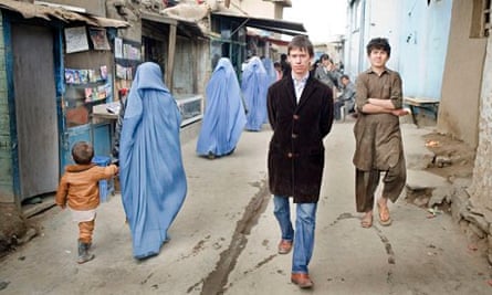 Rory Stewart in Kabul, Afghanistan in 2009