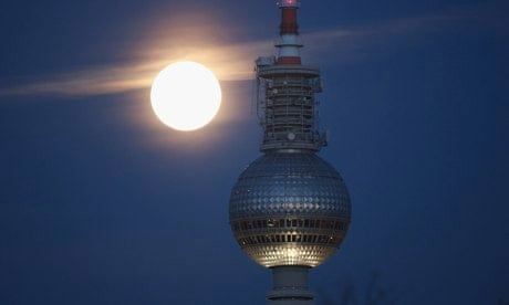The broadcast tower at Alexanderplatz, Berlin