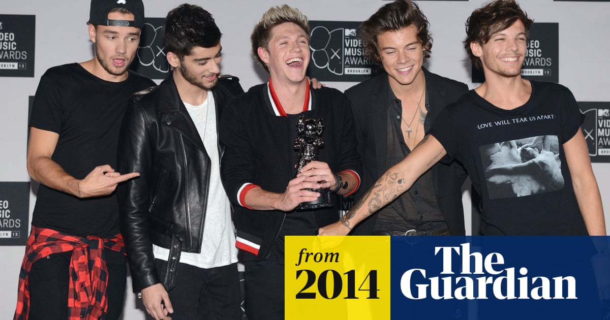 One Direction named top global recording artists in new award