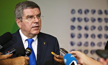 Thomas Bach, the IOC president