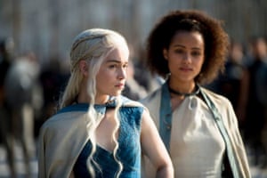 Daenerys Targaryen and Missande