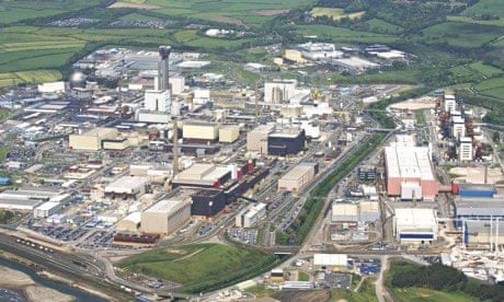 Sellafield nuclear reprocessing facility