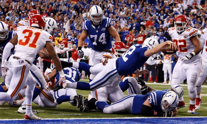 Indianapolis Colts rally to second biggest comeback win in playoff history | NFL | The Guardian