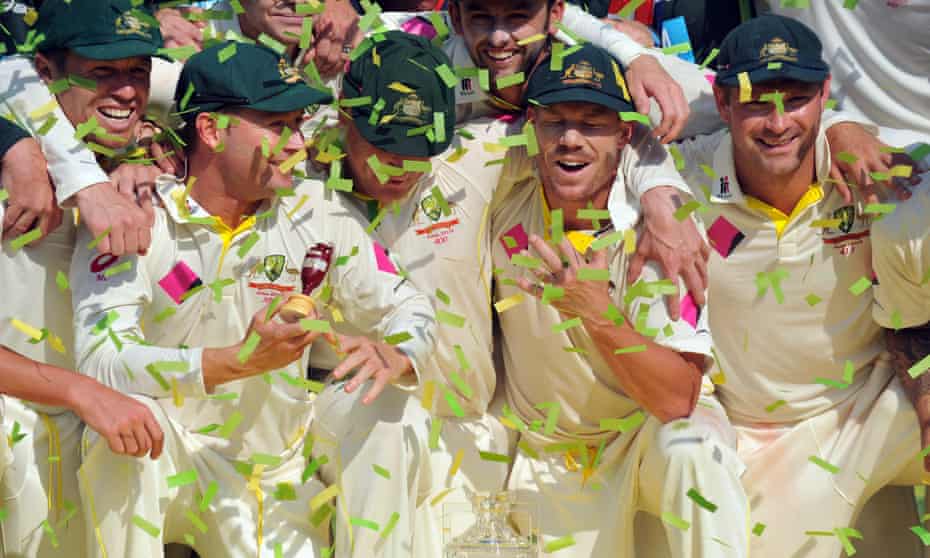 Australia celebrate Ashes whitewash