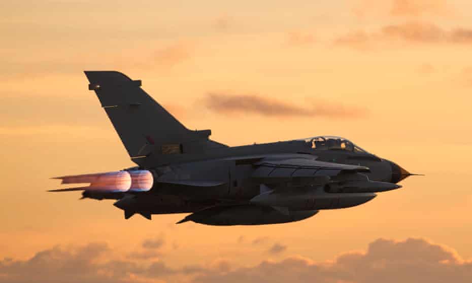 A Tornado jet flies with 3D printed components.
