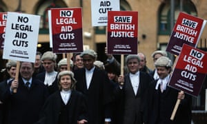 legal aid protests
