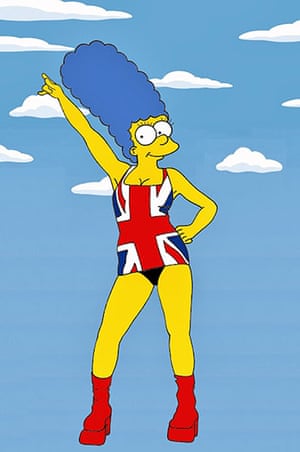 Simpsons erotica: Marge as Geri Halliwell