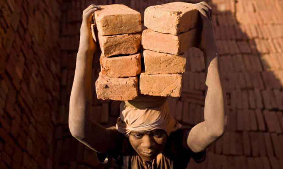 Blood bricks … Migrant labourers are forced to work in squalid conditions to fuel India's building boom.