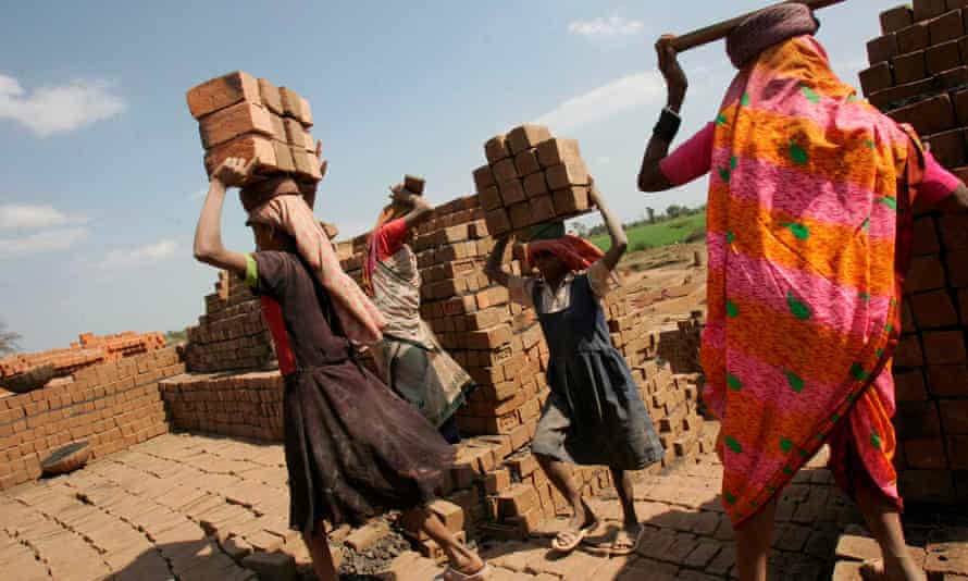 The brick quotas are set so high that workers often have to involve their entire family to meet the targets.