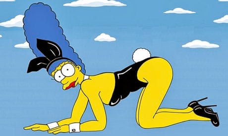 Naughty and naked: The Simpsons strip off | Art and design | The Guardian
