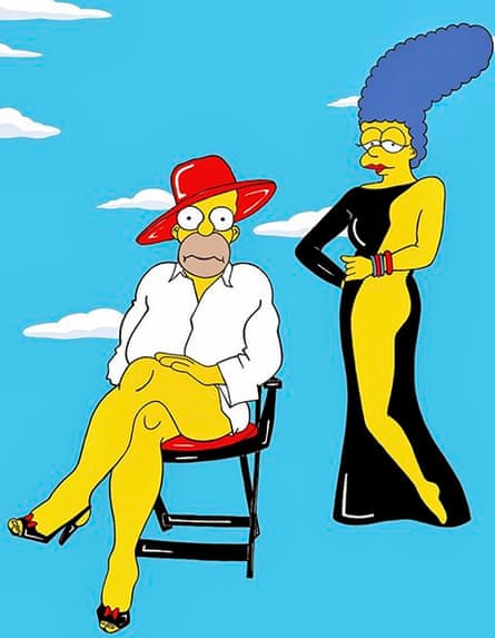 Naughty And Naked The Simpsons Strip Off Art And Design The