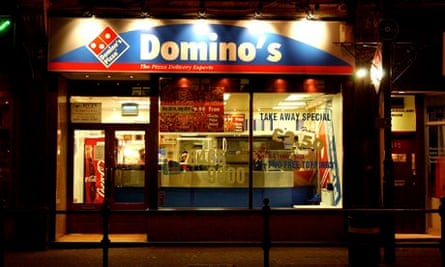 A Domino's Pizza shop in Bromley
