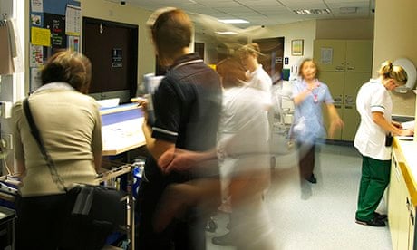 Health - NHS Hospital ward reception