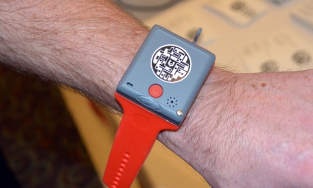 CES 2014 the wristband that tracks your child s every move via