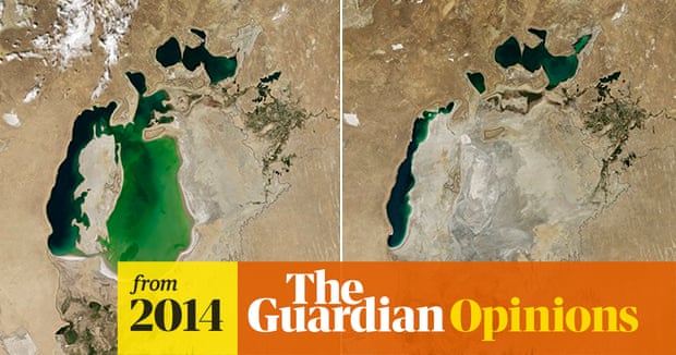 Cotton Production Linked To Images Of The Dried Up Aral Sea Basin Guardian Sustainable Business The Guardian