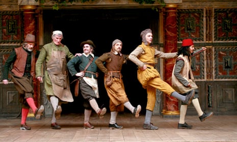 ctors perform a traditional jig at the end of A Midsummer Night's Dream