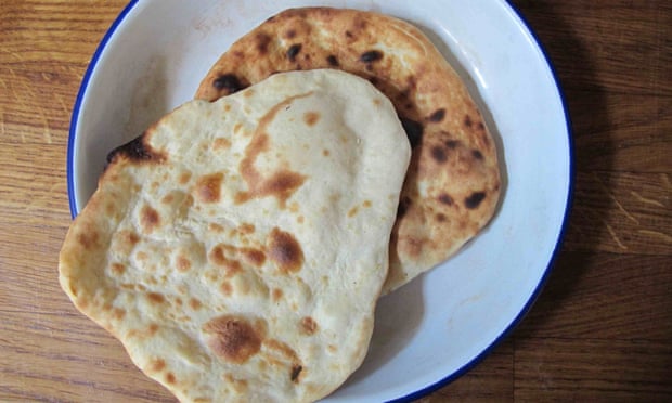 Vivek Singh's naan bread
