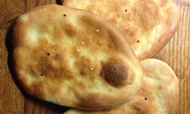 Charmaine Solomon's naan bread
