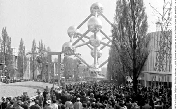 The World Fair in Brussels, Belgium - Apr 1958.