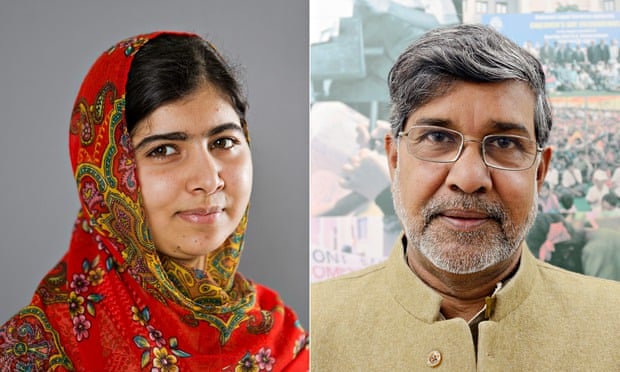 Malala Yousafzai And Kailash Satyarthi Win Nobel Peace Prize | Nobel Peace  Prize | The Guardian