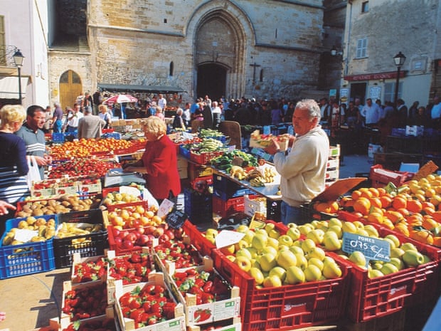 The market in Palma de Mallorca.