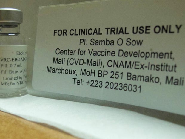 The Ebola vaccine being trialled in Mali following tests in the US and the UK.